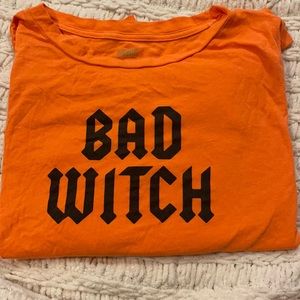 PINK Halloween shirt - long sleeves